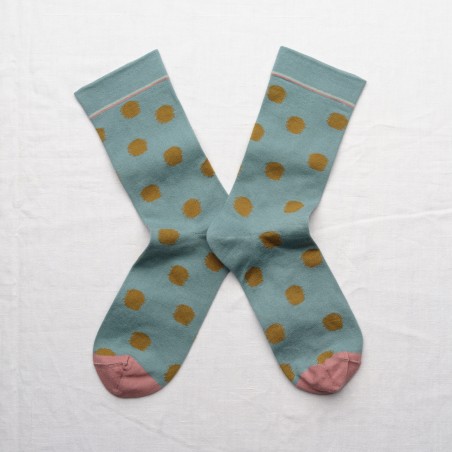 Sock Polka Dot Arctic